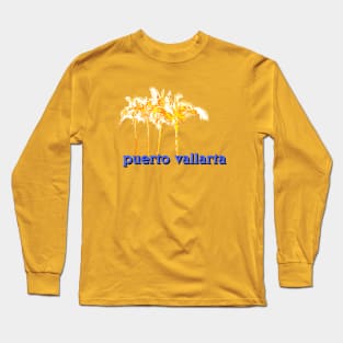 puerto vallarta palms 1 Long Sleeve T-Shirt